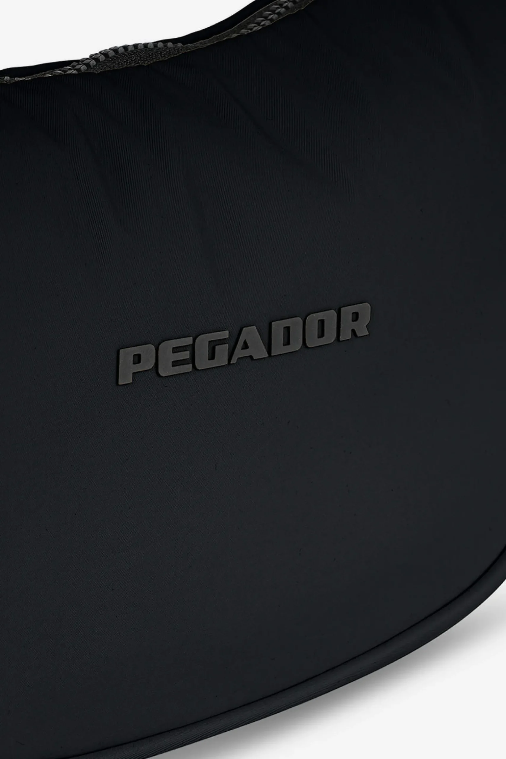 Pegador Sycamore Logo Nylon Shoulder Bag Black