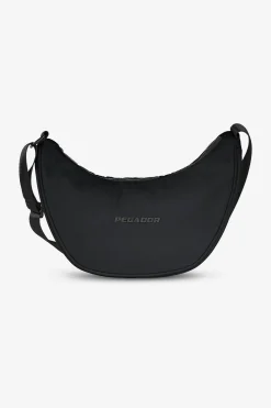 Pegador Sycamore Logo Nylon Shoulder Bag Black