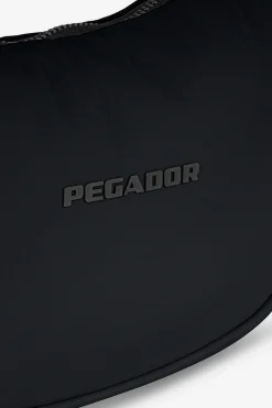 Pegador Sycamore Logo Nylon Shoulder Bag Black
