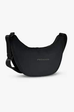 Pegador Sycamore Logo Nylon Shoulder Bag Black