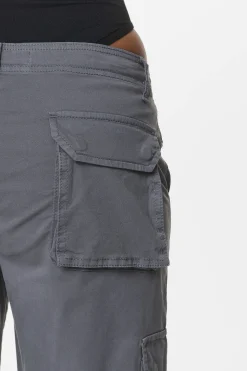Pegador Tanum Wide Cargo Pants Anthracite Grey