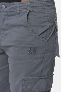 Pegador Tanum Wide Cargo Pants Anthracite Grey