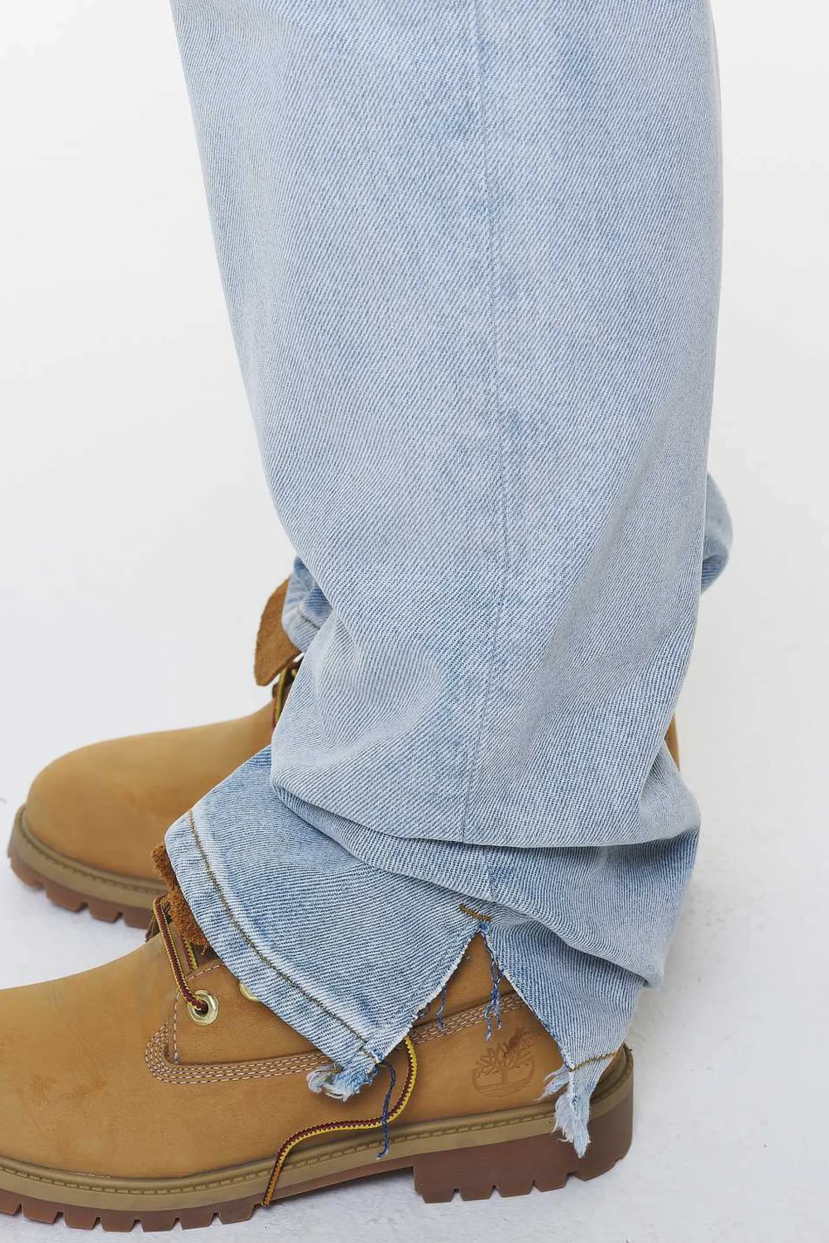 Pegador Terrance Wide Jeans Washed Light Blue