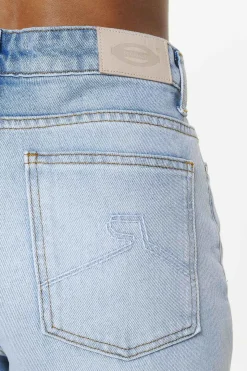 Pegador Terrance Wide Jeans Washed Light Blue