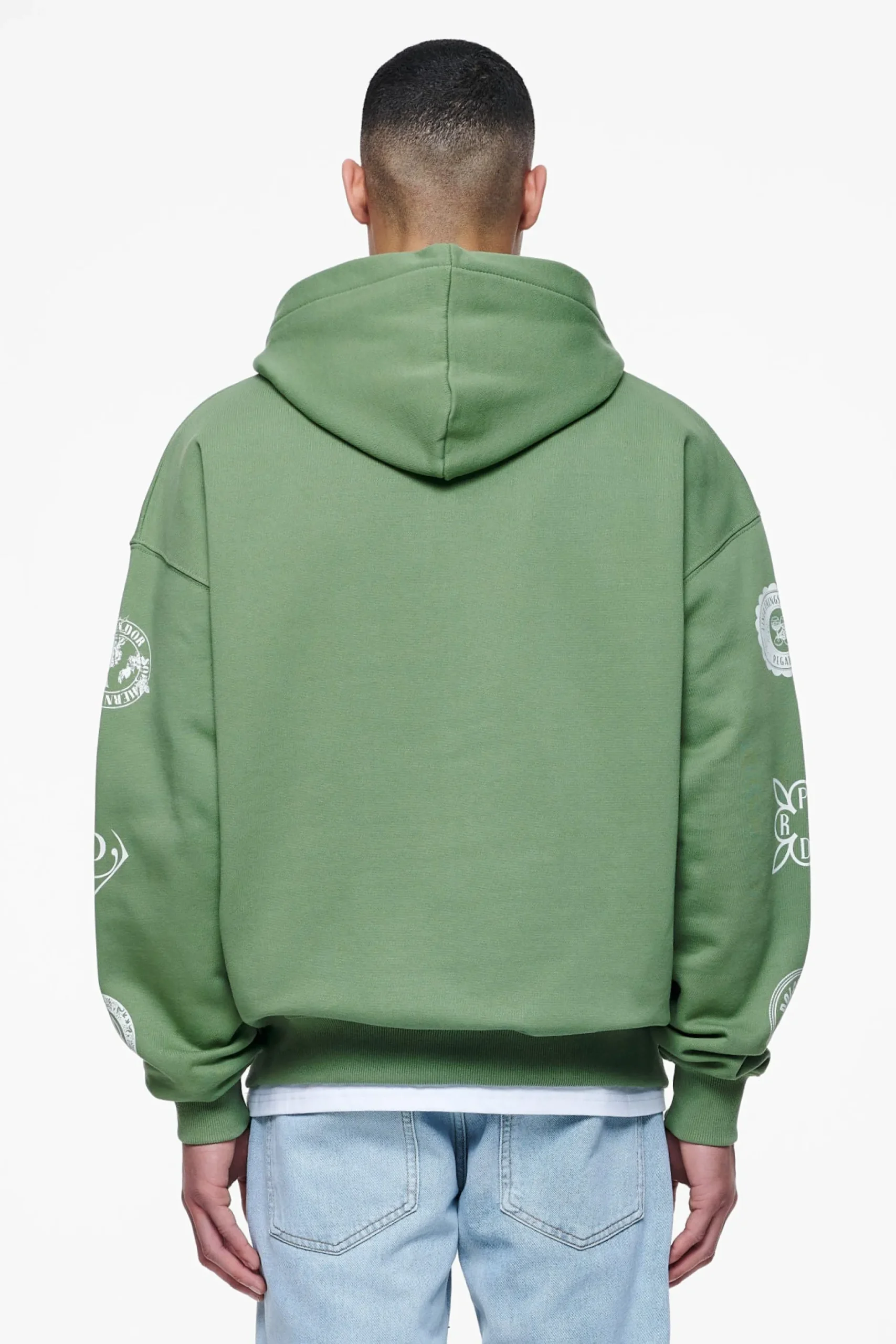 Pegador Teston Sweat Jacket Vintage Washed Cypress Green