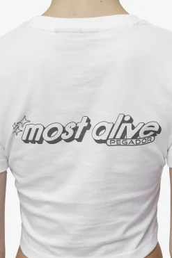 Pegador Thea Baby Tee White
