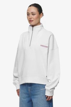 Pegador Thea Oversized Halfzip Sweater White