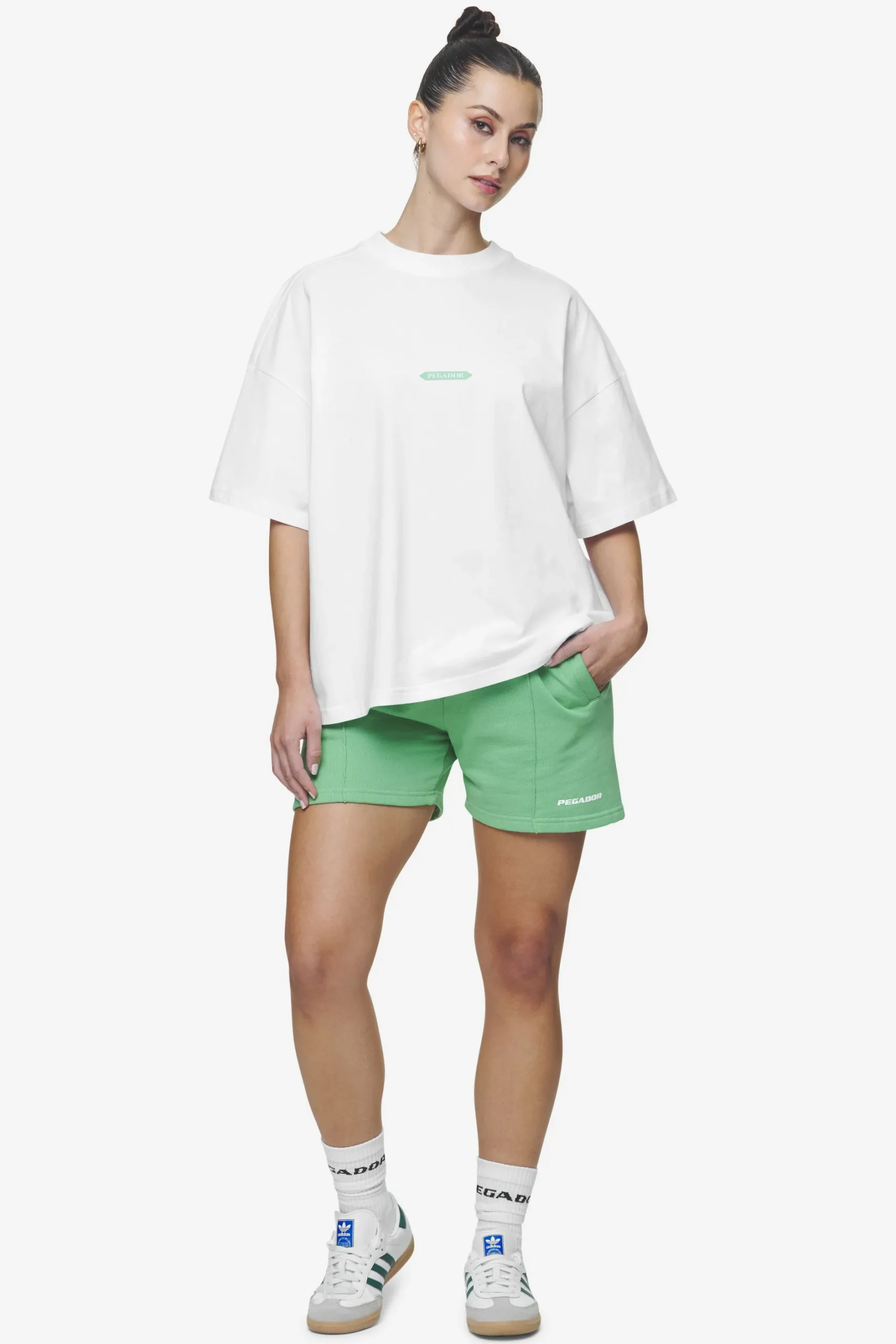 Pegador Tia Heavy Oversized Tee White