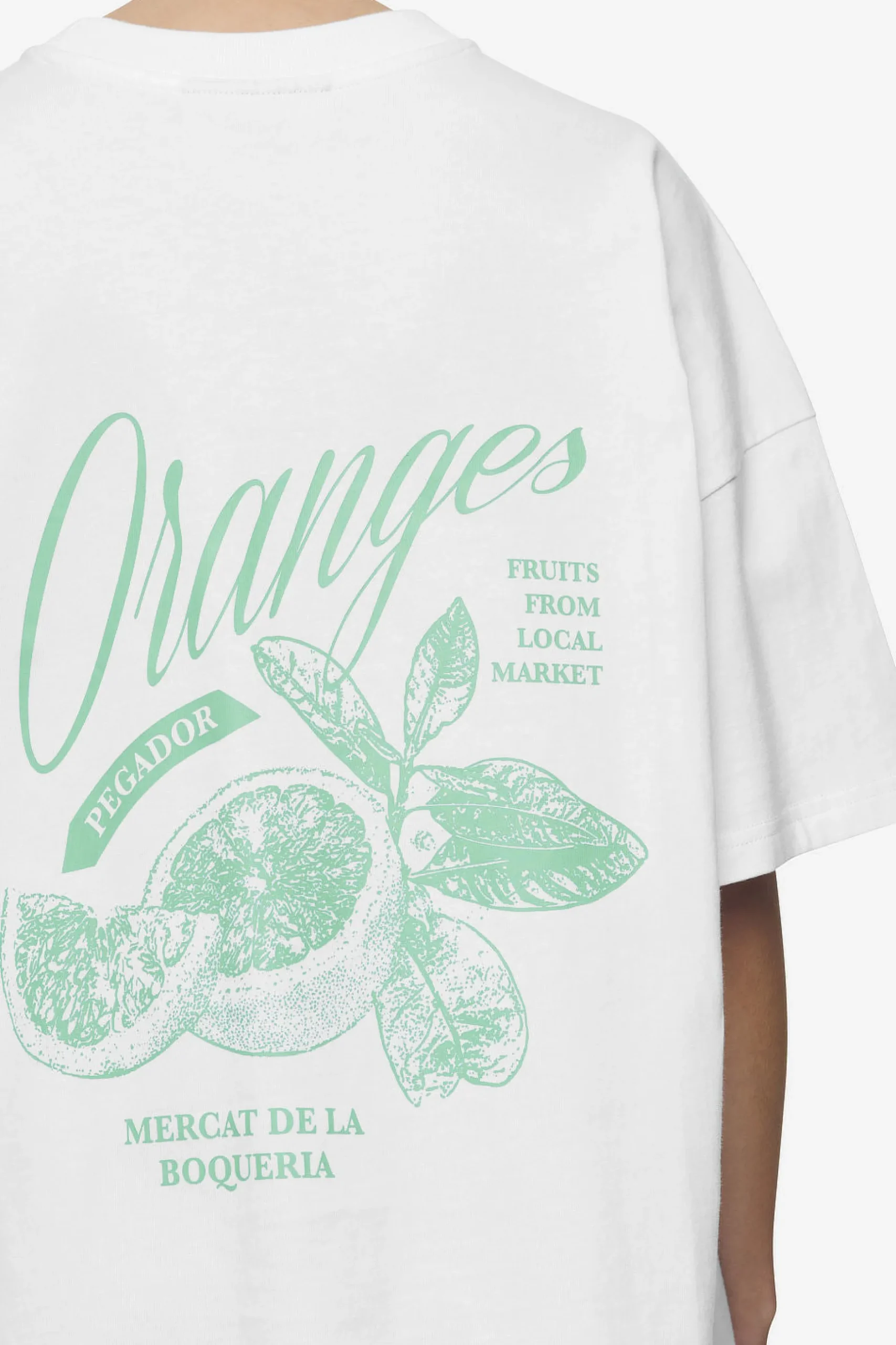 Pegador Tia Heavy Oversized Tee White