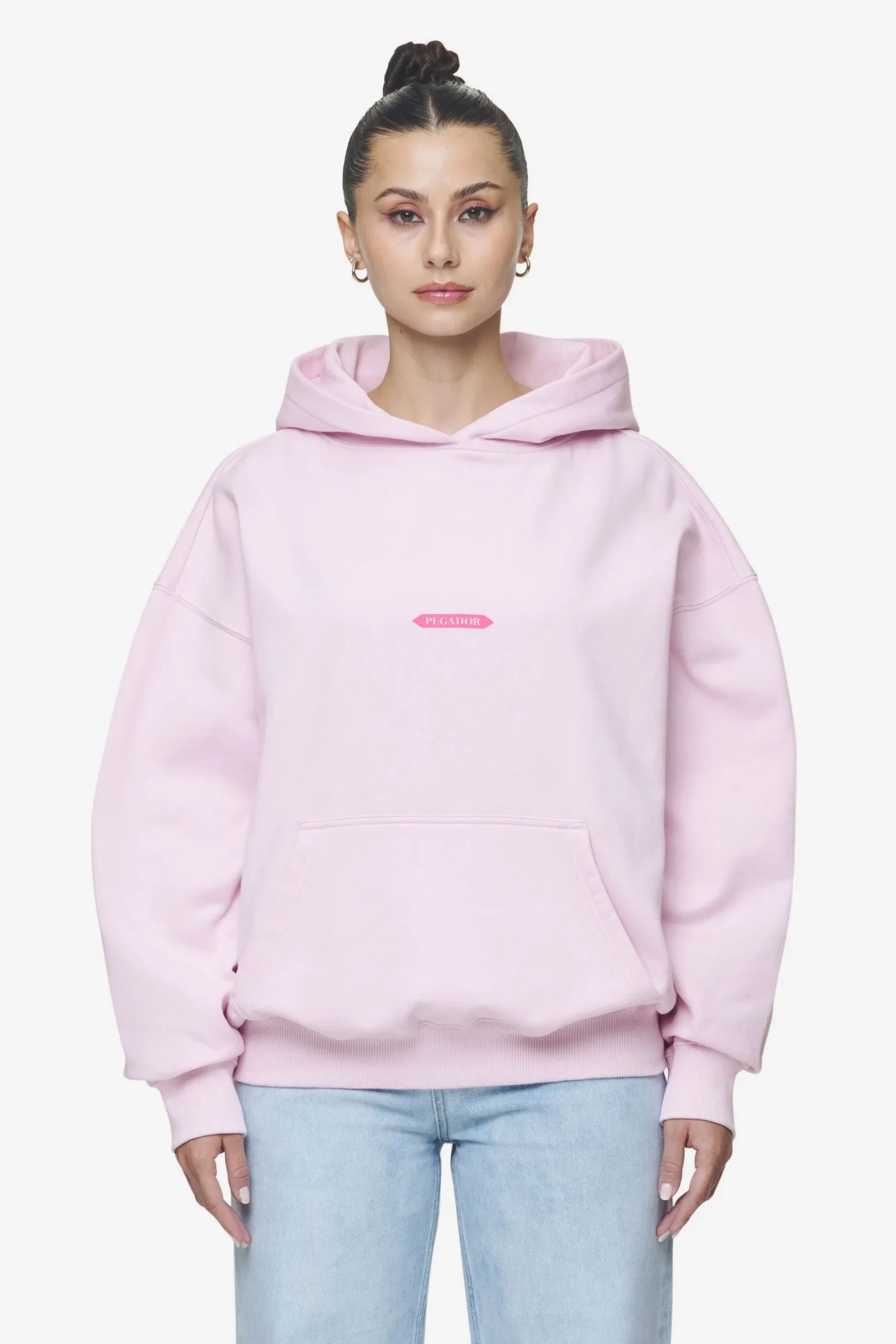 Pegador Tia Oversized Hoodie Washed Bubblegum