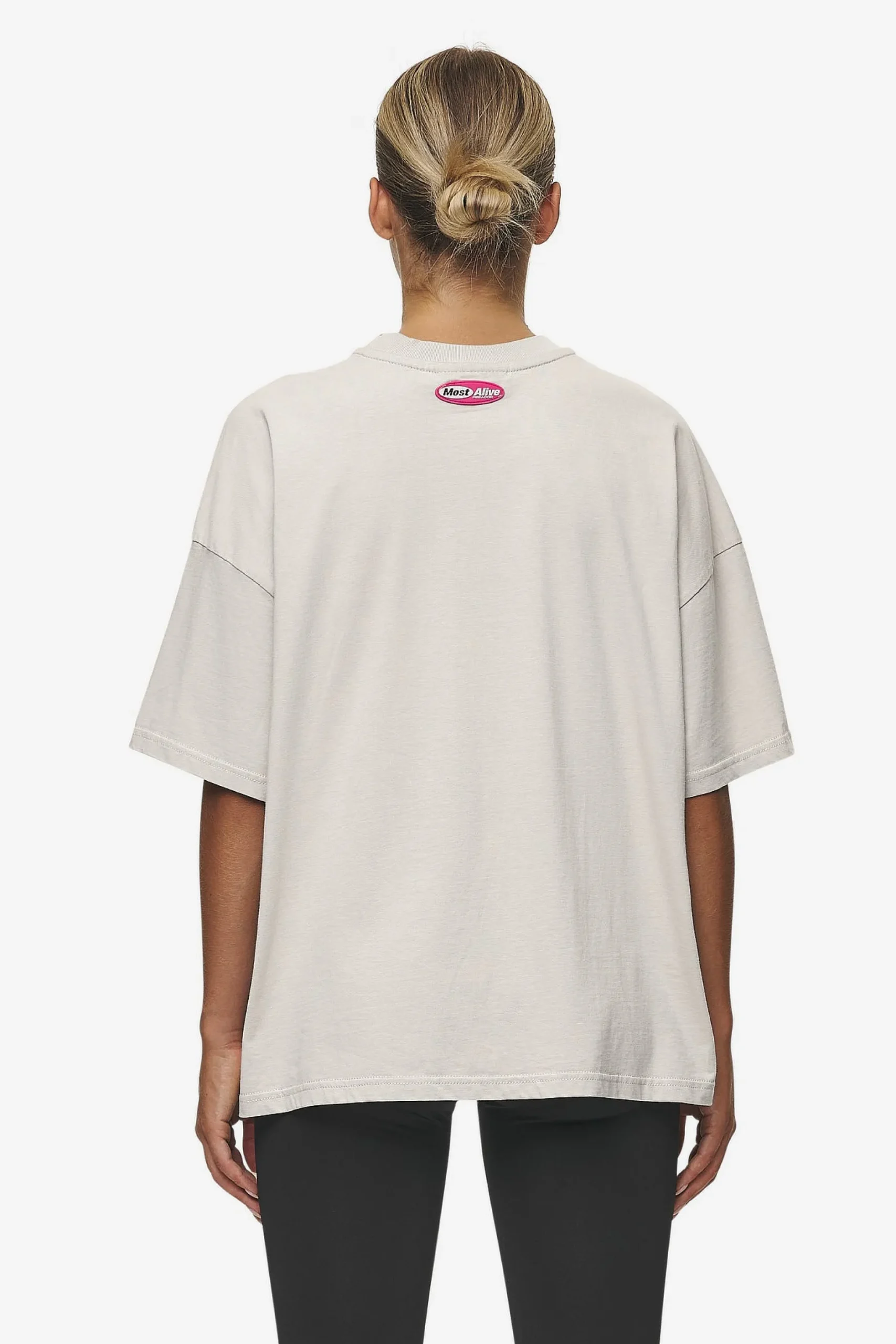 Pegador Tori Heavy Oversized Tee Washed Moon Grey