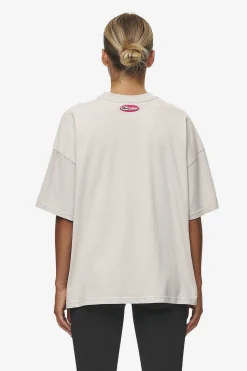 Pegador Tori Heavy Oversized Tee Washed Moon Grey