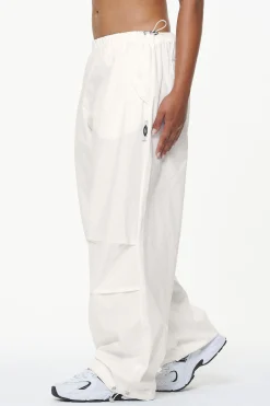 Pegador Tower Skydiver Track Pants Vintage Washed Bone White