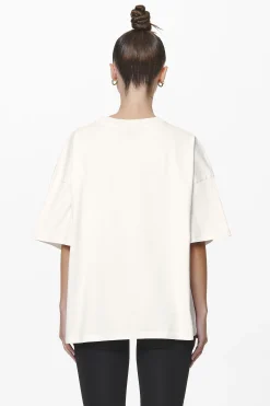 Pegador Troms Heavy Oversized Tee Washed Salty Cream