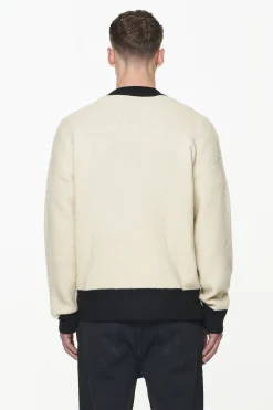 Pegador Unio Knit Cardigan Onyx Black Kingdom Beige