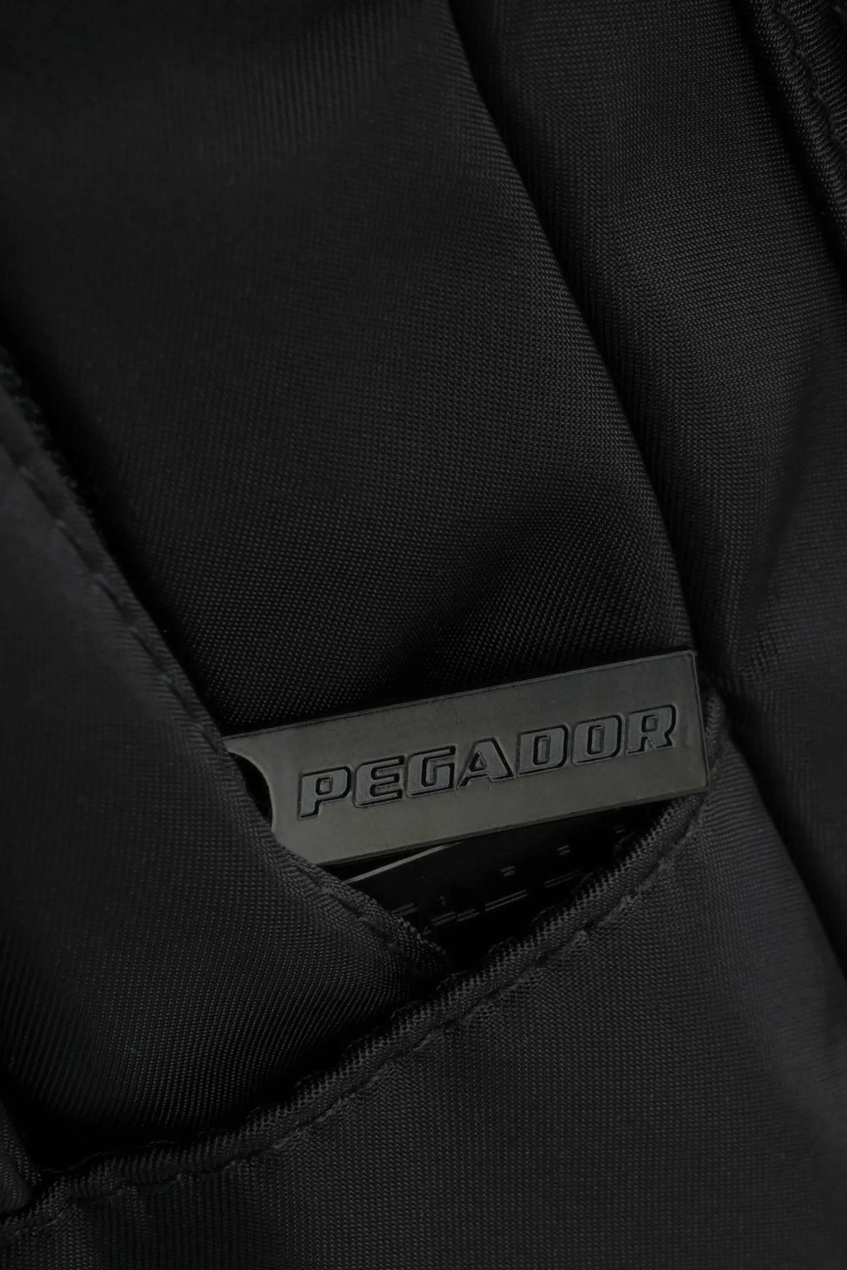 Pegador Ventnor Logo Nylon Backpack Black