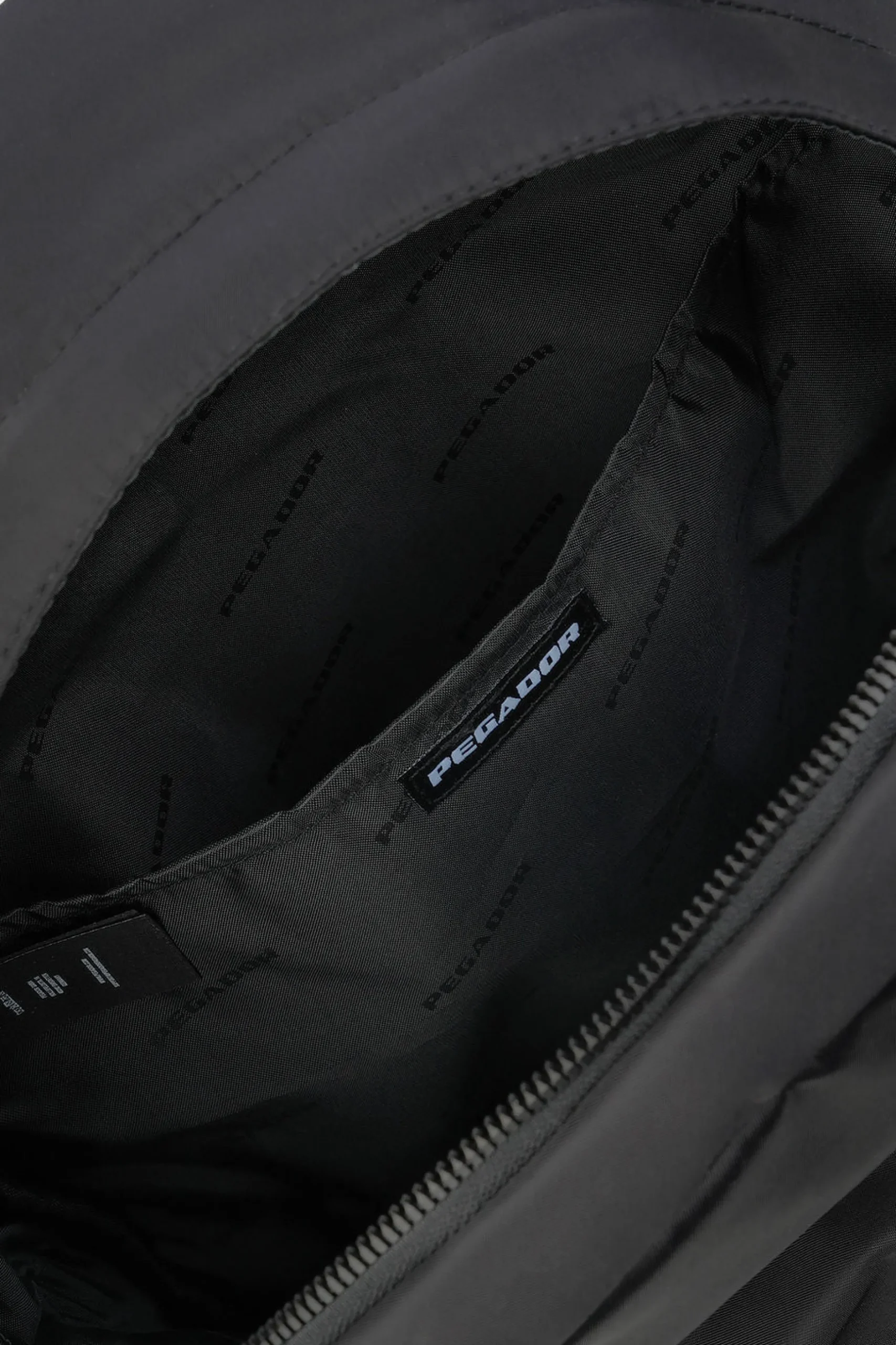 Pegador Ventnor Logo Nylon Backpack Black