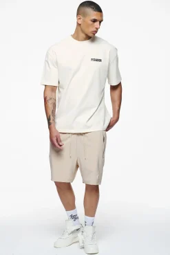 Pegador Verity Oversized Tee Vintage Washed Unbleached