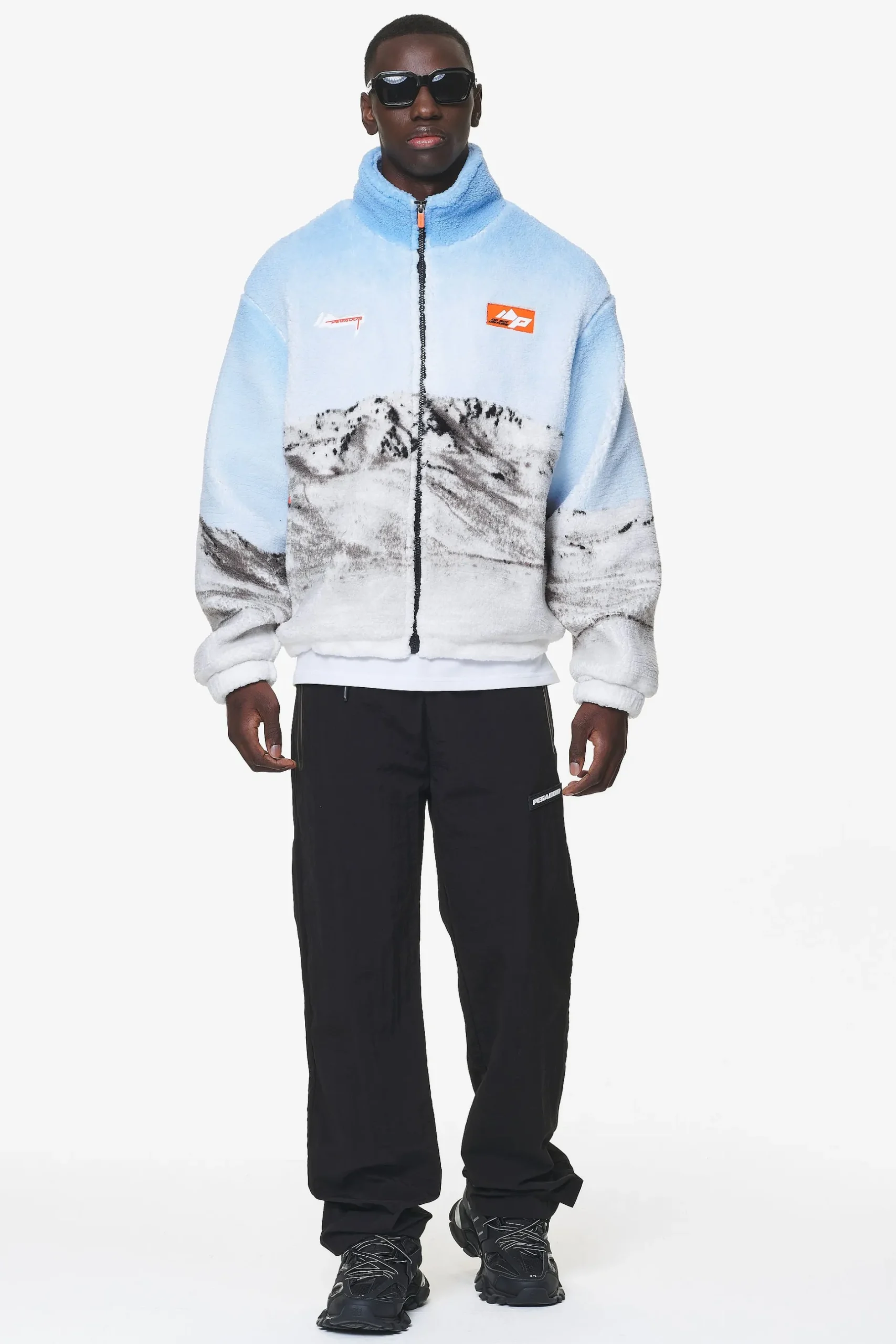 Pegador Vulcan Teddy Jacket Blue White