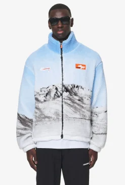 Pegador Vulcan Teddy Jacket Blue White