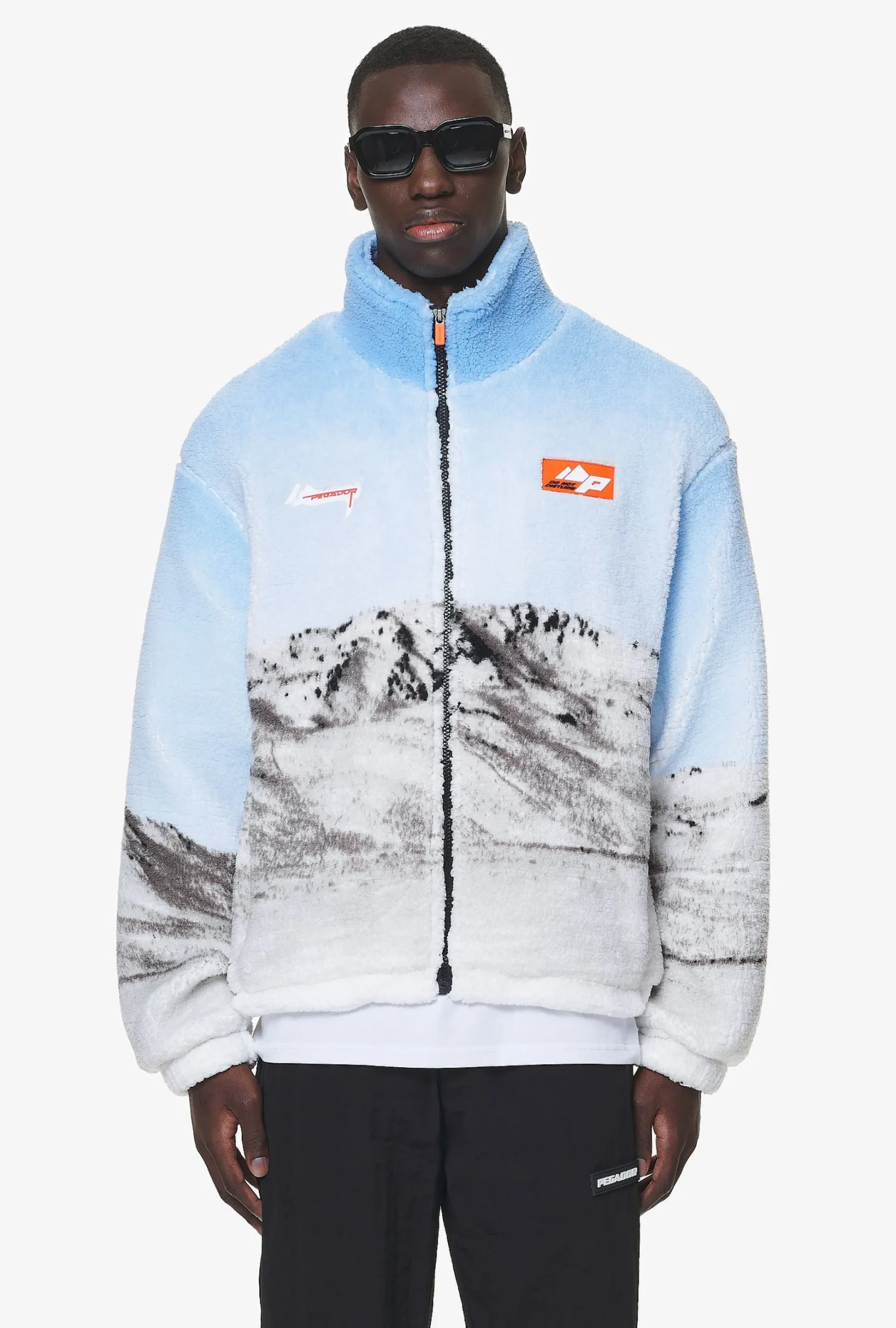 Pegador Vulcan Teddy Jacket Blue White