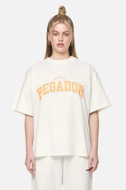 Pegador Wayruna Heavy Oversized Tee Washed Coconut Milk