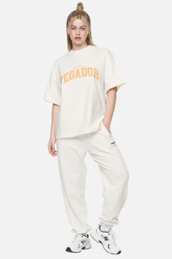 Pegador Wayruna Heavy Oversized Tee Washed Coconut Milk
