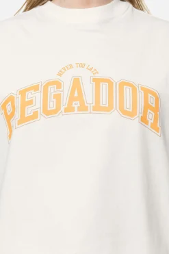 Pegador Wayruna Heavy Oversized Tee Washed Coconut Milk