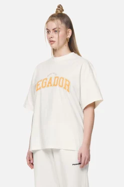 Pegador Wayruna Heavy Oversized Tee Washed Coconut Milk