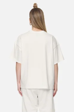 Pegador Wayruna Heavy Oversized Tee Washed Coconut Milk