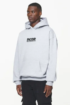Pegador Whitley Oversized Hoodie Grey Melange