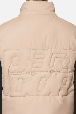 Pegador Wilton Cropped Oversized Vest Safari Sand