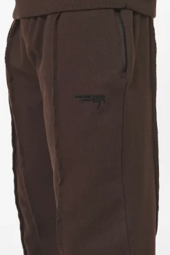 Pegador Wyso Inside Out Terry Sweat Pants Washed Oak Brown