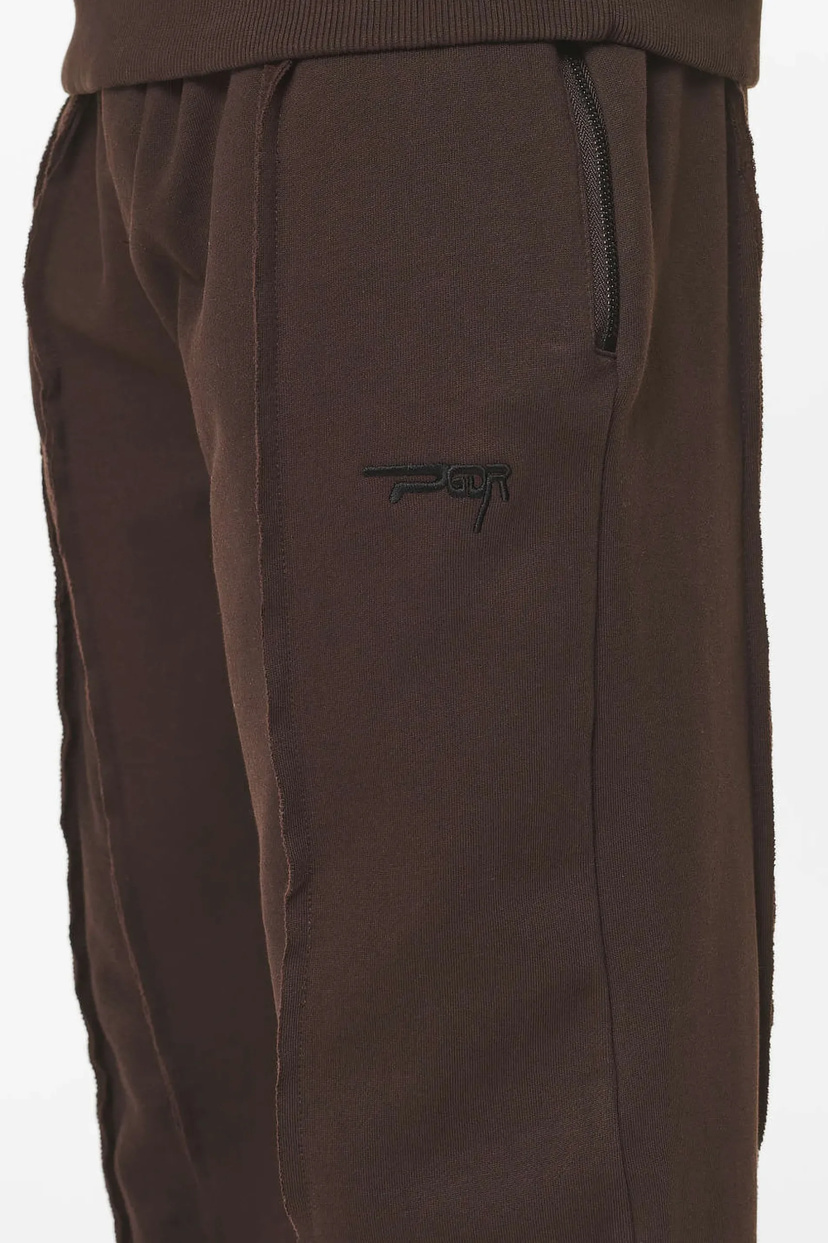 Pegador Wyso Inside Out Terry Sweat Pants Washed Oak Brown
